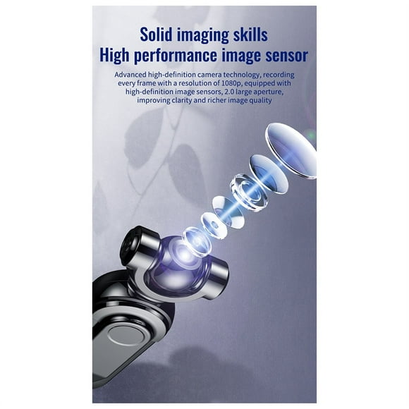 Mini Cámara Digital de Audio y Video, Grabadora de Voz, HD, con Cancelación de Ruido, para Deportes, Grabación en DV DVR, Dictáfono, Microcámara