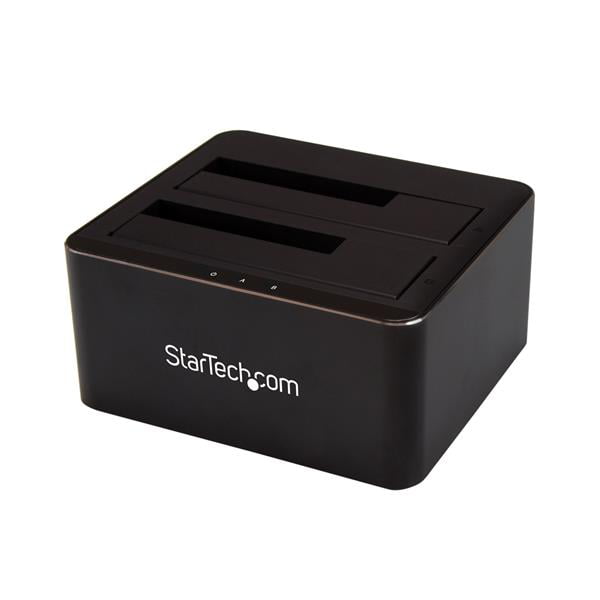 StarTech.com Dual-Bay SATA HDD Docking Station for 2 x 2.5/3.5" SATA