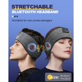 thumbnail image 2 of Auriculares con diadema para dormir LC-Dolida Bluetooth 5.2 Fashion Grey, 2 of 8