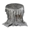 thumbnail image 5 of Décoration de Table en Dentelle d'Halloween Chemin de Table Araignée Noire, 5 of 5