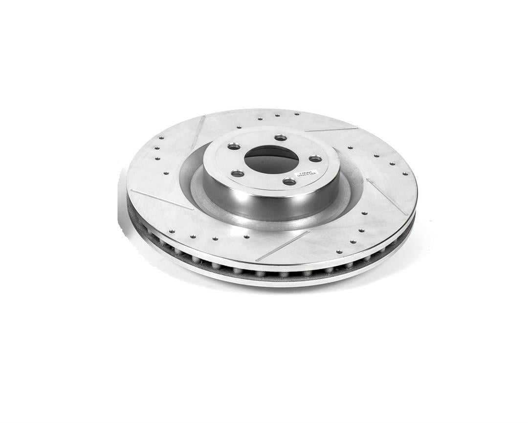 PowerStop AR82153XPR - PowerStop Evolution Performance Drilled Slotted And Plated Brake Rotor Pair