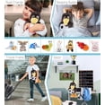 thumbnail image 3 of DolliBu Crow Stuffed Animal with Soccer Ball Plush - Soft Plush Huggable Crow, Adorable Playtime Crow Plush Toy, Cute Farm Life Gift, Soccer Plush Animal Toy for Kids and Adults - 9.5 Inches, 3 of 6