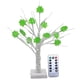 thumbnail image 1 of Árbol Luz Trébol Trébol Atmósfera 60cm Noche Día Irlandés Decoración del Hogar (C), 1 of 9