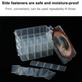 thumbnail image 4 of Lightweight, Convenient Portable Handle: Clear Plastic Organizer With Snap And Lock Design For Hassle-Free Crafting, 4 of 5