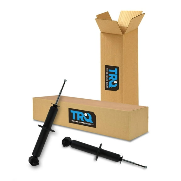 TRQ Front Shock Absorber Pair Set 2pc for 93-02 Chevy Camaro Pontiac Firebird SBA60166 Fits select: 1993-2002 CHEVROLET CAMARO