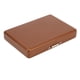 thumbnail image 2 of Titular de la pitillera Simple de alta resistencia resistente al aplastamiento Multifuncional Pitillera de metal Cartera para hombres y mujeres Color café, 2 of 14