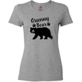 thumbnail image 3 of Inktastic Granny Bear in Black Women's T-Shirt, 3 of 5