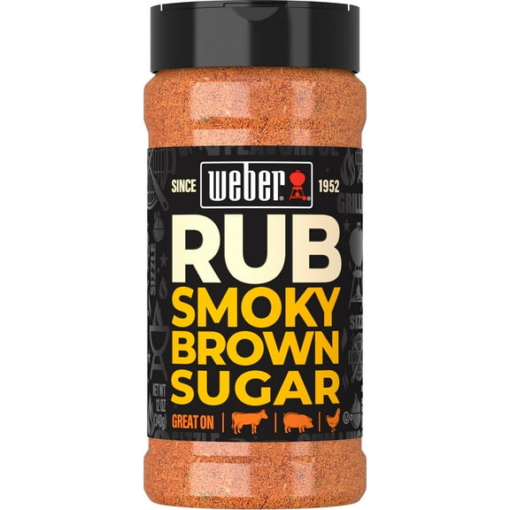 Weber Smoky Brown Sugar Dry Rub, 12 oz
