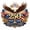 C, variant on America 250th Anniversary Hanging Ornament, Patriotic Bicentennial Decor, Intricate Design, Gold Accents, 5-Pack