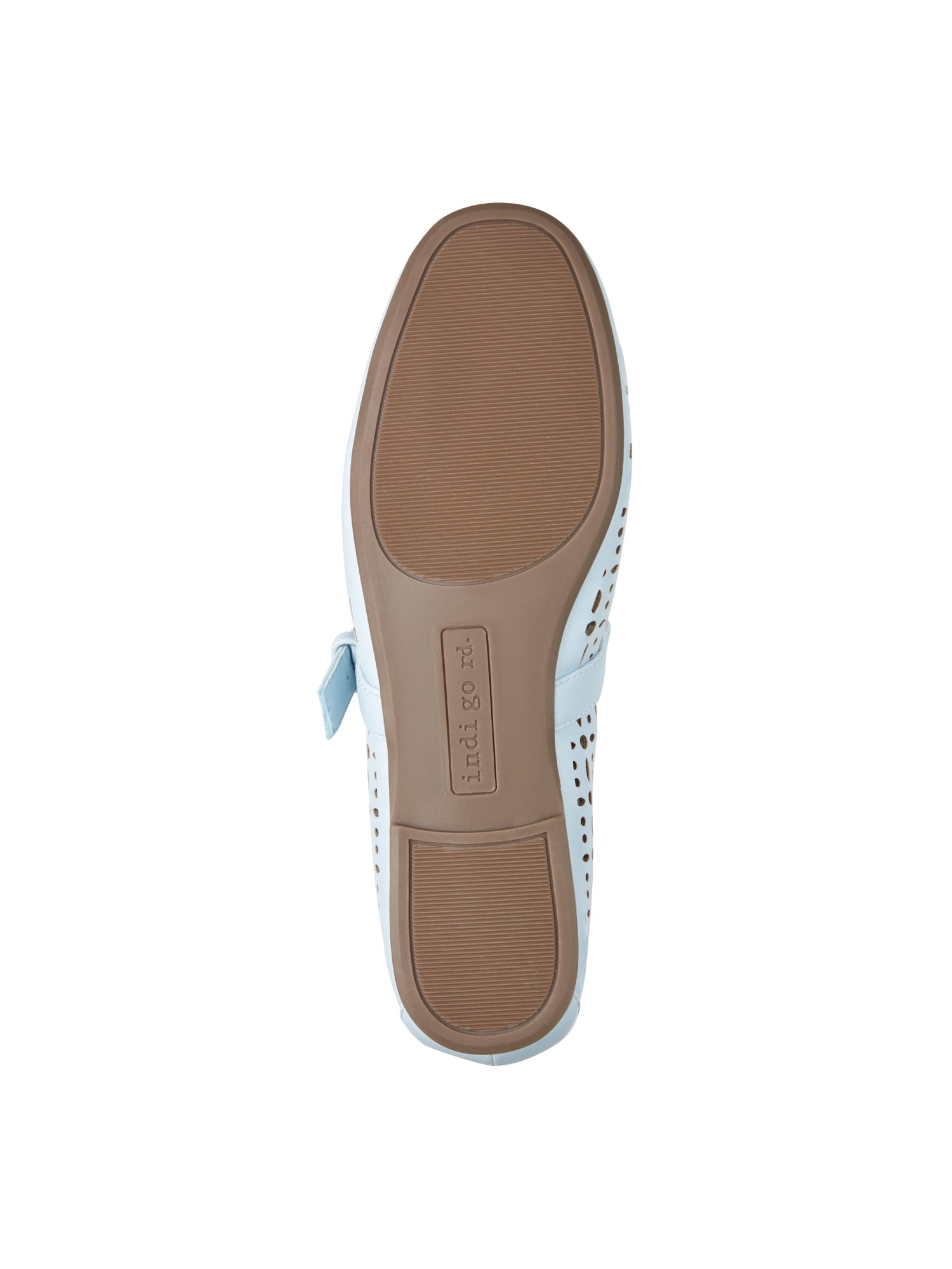 indigo rd Women's Dottey Perforated Mary Jane Flat
