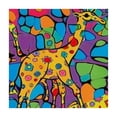 thumbnail image 4 of WYYP Giraffes Square Table Cloth 100% Polyester Fiber 52*52, 4 of 8