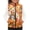 Autumn Cat Pumpkin Print, variant on FUIALDOLG Children's blanket warm vest for Running Winter, with Pockets Comfy Kids Polar Fleece Vest Jacket Polyester Kids Fleece Vest Cute Night Koala Pattern