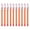 Red, variant on 10Pcs Stackable Push Fun Pencils with Eraser, Stacking Point Leads Pencils Translucent Multiple Point Stackable Pencil