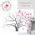 thumbnail image 2 of Pintura de Huellas Digitales BLESIY Árbol de la Huella Digital de la Boda Rosado, 2 of 8