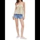 thumbnail image 3 of Tops Cortos Sin Espalda para Mujer, con Estampado Floral, Estilo Chaleco Sin Espalda, para Salir, Estilo Y2K Albaricoque M, 3 of 10