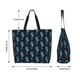 thumbnail image 5 of Disketp Blue Seahorse Bolsa Tote Estampada para Mujer, Bolso de Hombro y de Mano para Compras y Viajes, 5 of 8