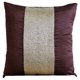 thumbnail image 1 of Funda de almohada morada de 35 x 35 cm (14 x 14 pulgadas), con rayas centrales y cuentas, decorativa para sofá, estilo moderno, con estampado abstracto - Morado, 1 of 6