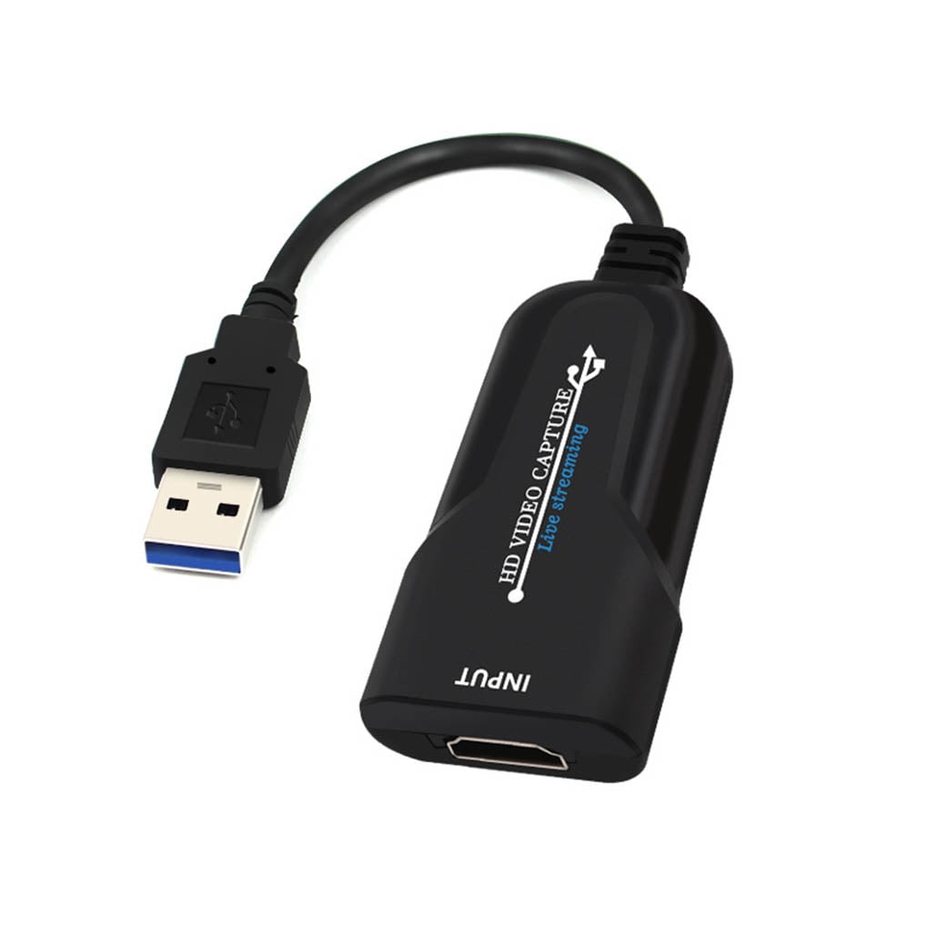 ziyahihome Video Capture Card USB 2.0 1080P Output Video Audio