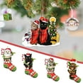 Playful Pendants New Fun Pet Dog Christmas Tree Decorations Creative