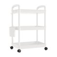 thumbnail image 1 of Fesfesfes 3 Tier Kitchen Shelf Multi layer Pot Storage Rack Home Floor Standing Storage Shelf Kitchen and Bathroom Organizer Simples Storage Rack Space Saving Design, 1 of 5