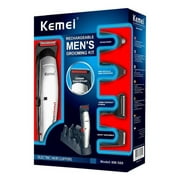Kemei KM-560 5 in 1 Portable Electric Hair Clipper Professional Nose Body Hair Cut Cutter Set Machine Shaver