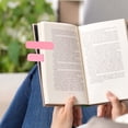 thumbnail image 4 of Color Index Stickers - Gradient PET Reading Tabs for Note Taking - Transparent Bookmark Sticky Notes for Page Marking Office - Light Pink, 4 of 6
