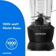 thumbnail image 4 of nutribullet Blender Combo with Serve Cups, NBF10500AK Matte Black, 1000W, 4 of 9