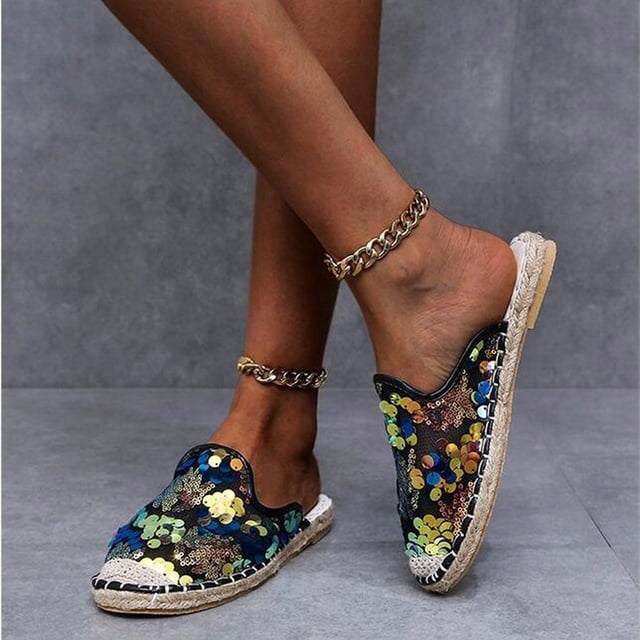 Mujer elegante cómodo plataforma zapatos casuales verano playa viaje zapatilla chanclas Wmkox8yii hj789