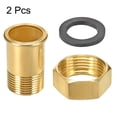 thumbnail image 3 of Carbon Steel Pipe Fitting, Hex Nipple, PT3/4 Male x PT1 Female Threaded Connector Water Meter Coupling 52mm Length 4 Pcs, 3 of 3