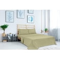thumbnail image 5 of Royale Linens 2 Pack Bulk Flat Sheet Set - Top Sheets - Soft 1800 Microfiber - Wrinkle & Stain Resistant - for Hotel, Massage Table, Hospital, Dorm - Twin Flat Sheet Sold Separately (Twin, Navy), 5 of 9