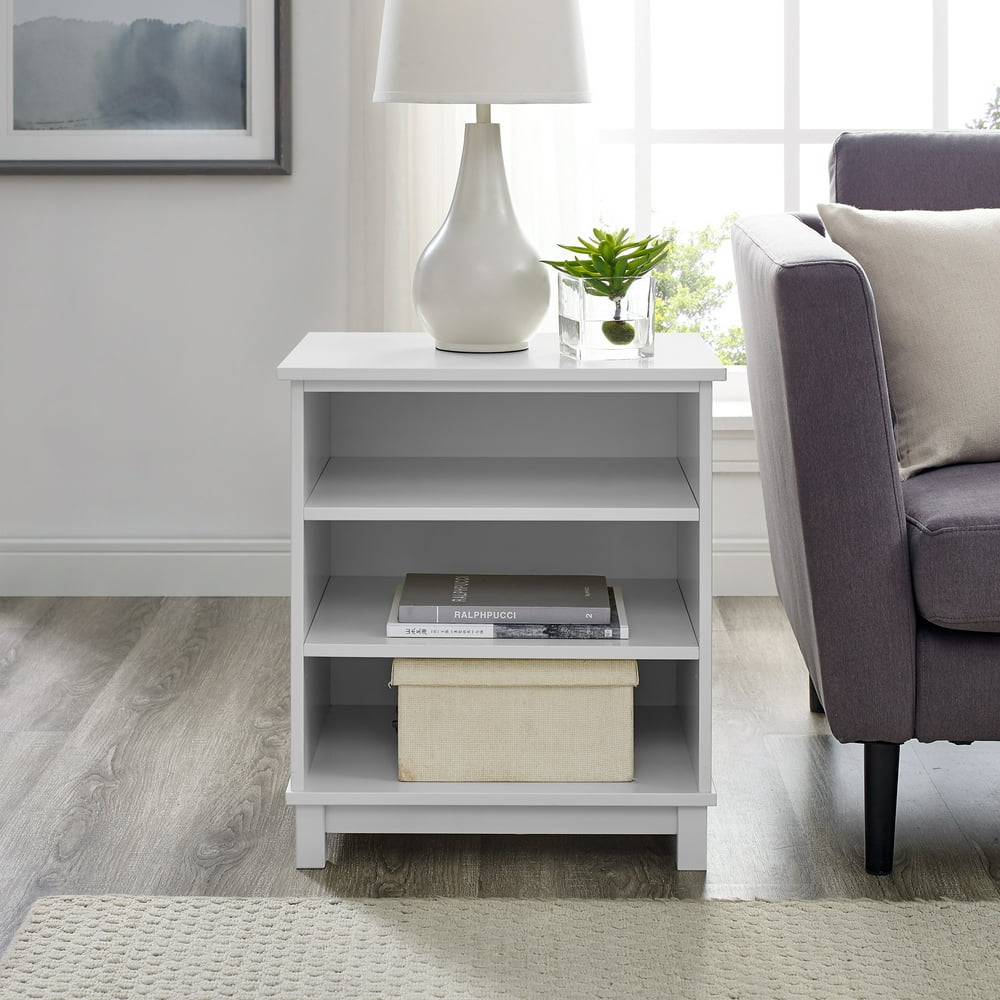 Modern Essentials Darlington Two Shelf Three Tier Bookcase/End Table