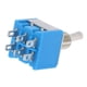 thumbnail image 2 of 5 uds AC 125V 6A amperios encendido/encendido 6 terminales 2 posiciones interruptor de palanca DPDT-1 normalmente cerrado + 1 normalmente abierto, 2 of 5