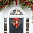 thumbnail image 4 of ¡Precios de Clearance!, Comercio exterior al por mayor Decoraciones navideñas Decoraciones colgantes Muñeco de nieve navideño Anciano Ratán Colgantes Accesorios Suministros Akmoler, 4 of 6