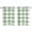 Green, variant on Sage Green Buffalo Plaid Kitchen Curtains Short 45 Inch Length, Green White Checkered Farmhouse Grommet Top Bedroom Living Room Curtains, Light Filtering Cafe Curtain Drapes 2 Panels Set 84''x45''