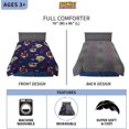 thumbnail image 3 of Bedding Soft Microfiber Comforter, Full, Sonic The Hedgehog, Anime, 3 of 6