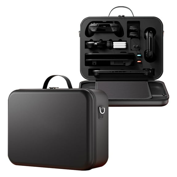 For Switch 2 Carrying Case – Portable Travel Case with Multiple Storage & Built-in Stand for Switch 2 Console & Accessories – Soft Lining, Ideal for Travel, Home, and Outdoor Use