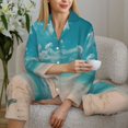 thumbnail image 6 of Naloa Shopping Cart On Tropical Beach Pajamas for Women Set, Womens Pajama Sets, Lounge Sets for Women, 2pjs for Women-Large, 6 of 7