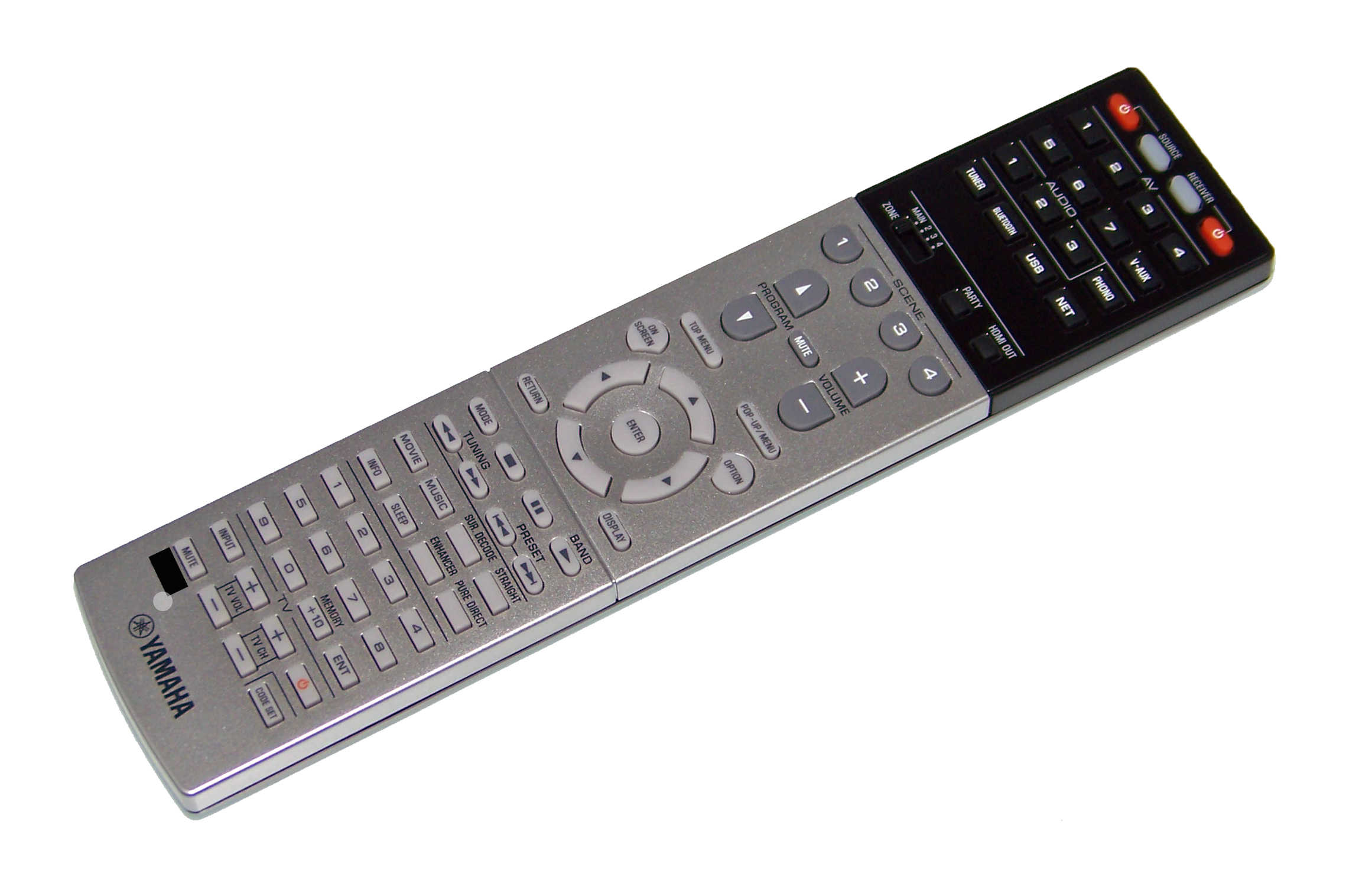 OEM Yamaha Remote Control Originally Shipped With RXA2050, RXA2050