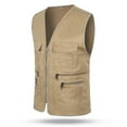 thumbnail image 2 of Gilet Utilitaire Multi-Poches pour Hommes Camping Pêche Randonnée, 2 of 3