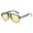 Black-Tort Yellow, variant on Retro Aviator Sunglasses UV400 Protection Unisex PC Frame Fashion Shades