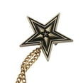 thumbnail image 3 of Prendedor Broche de Insignia de Estrella Fernando Multicolor Forma de Gorra Insignia Águila 3.4 cm, 3 of 8