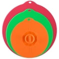 thumbnail image 1 of Juego de 3 uds de tapa de olla de silicona, horno microondas, tapa de silicona para mantenimiento fresco, tapa de tazón, utensilios de cocina lavables, 1 of 5