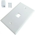 thumbnail image 4 of Paquete de 2 Placas de Pared Ethernet de 1 Puerto, Placa de Pared Jack con Inserto de Acoplador en LíNea Hembra a Hembra RJ45, 4 of 6