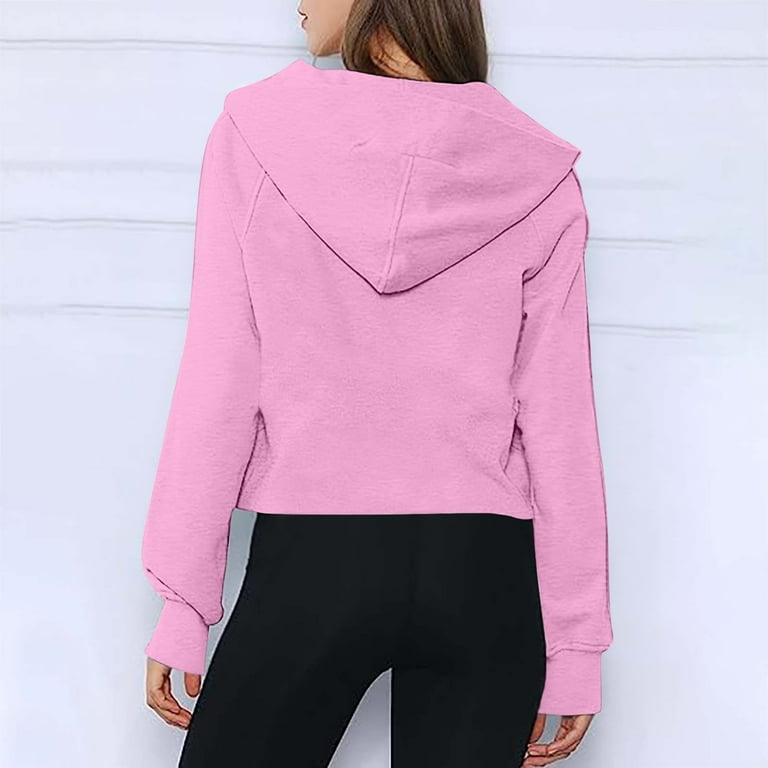 TOWED22 Womens Oversized Half Zip Sweatshirt Hoodie Quarter