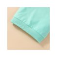 thumbnail image 6 of Kids Boys Fall Clothes Solid Color Long Sleeve Sweatshirt Tops and Elastic Casual Pants Outfits Sets, 6 of 9