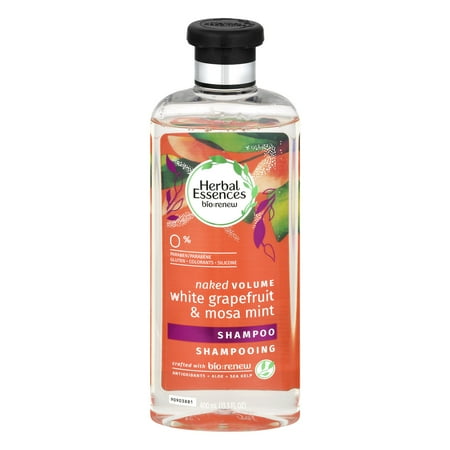 Recovery Essence - Herbal Essences Bio:renew White Grapefruit & Mosa Mint Naked Volume Shampoo, 13.5 Fl Oz