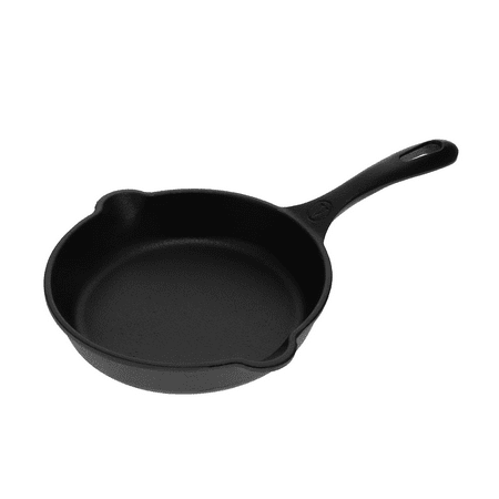 

Victoria 6-Inch Cast Iron Skillet Seasoned Cast Iron Frying Pan with Long Handle Made in Colombia