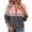 Pink-gray-charcoal, variant on VDJ Womens Sweatshirts Half Zip Up Crewneck Long Sleeve Pullover Tops Color Block Fall Winter Fashion Workout Sweat Shirts 2026