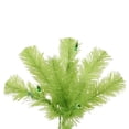 thumbnail image 2 of Vickerman B163136LED 3 ft. x 14 in. Lime Green Pencil Artificial Christmas Tree with 50 Lime LED Light, 2 of 3