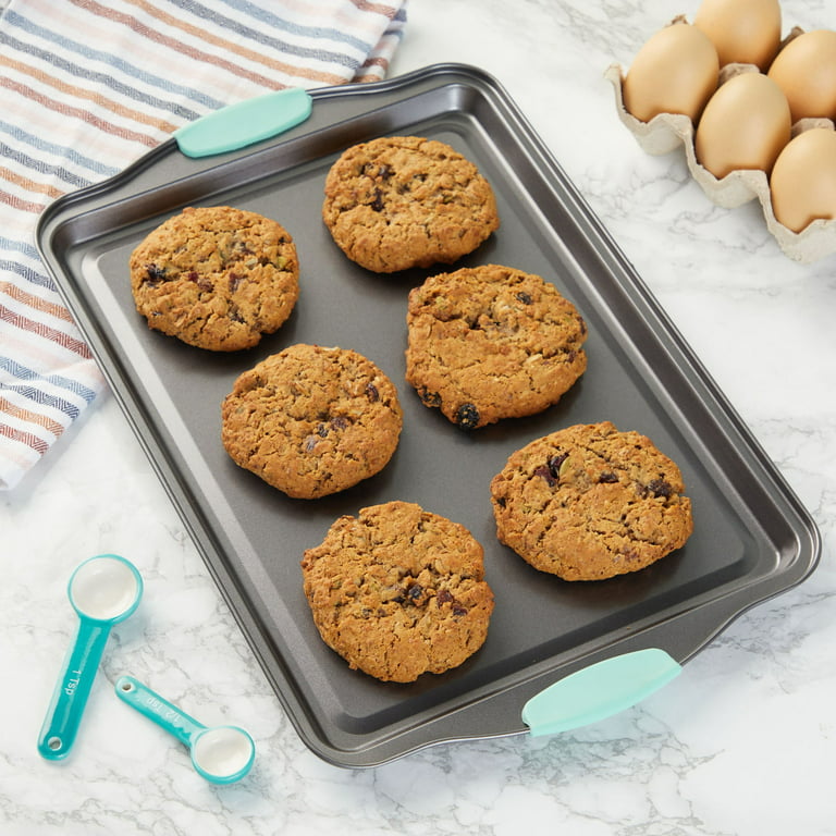 Perlli Cookie Sheets for Baking Non Stick Oven Pan Tray Baking Sheet  3-Piece Set (Small, Medium & Large) Carbon Steel BPA Free Cooking and  Baking